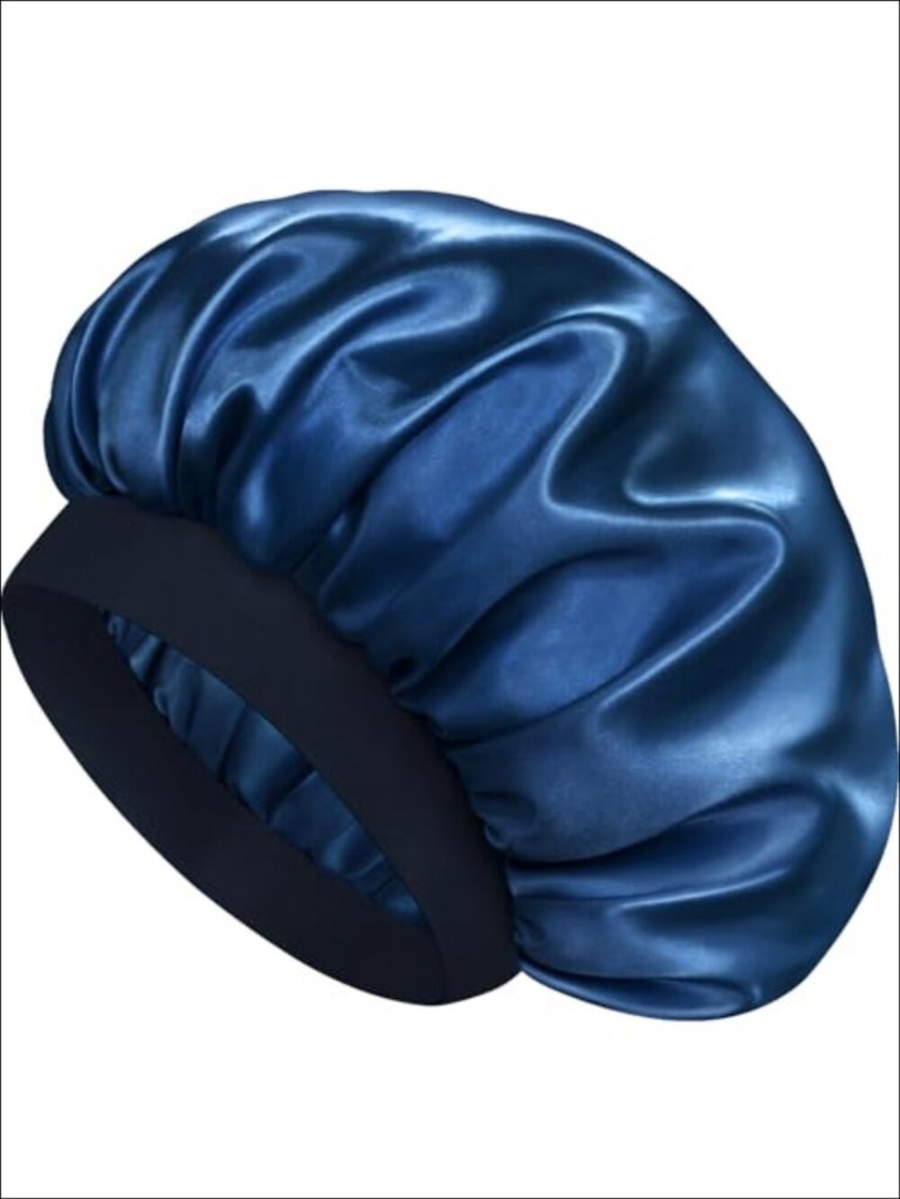Silk Satin Double Layer Sleep Bonnet Hair Protection Cap